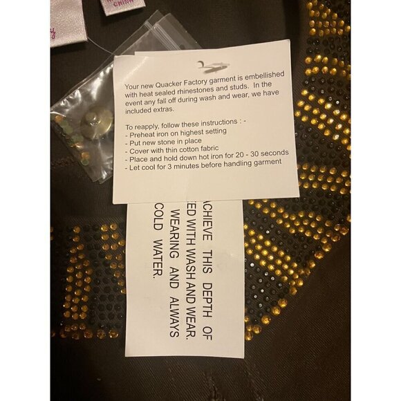 Quacker Factory Animal Print Jacket 3X Blazer Resort Cruise Maximalist Bling - Picture 8 of 9